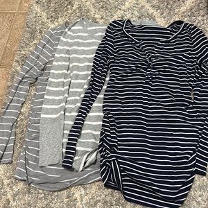 Longe Sleeve Maternity Shirts